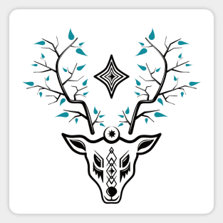 The Celestial Stag Magnet